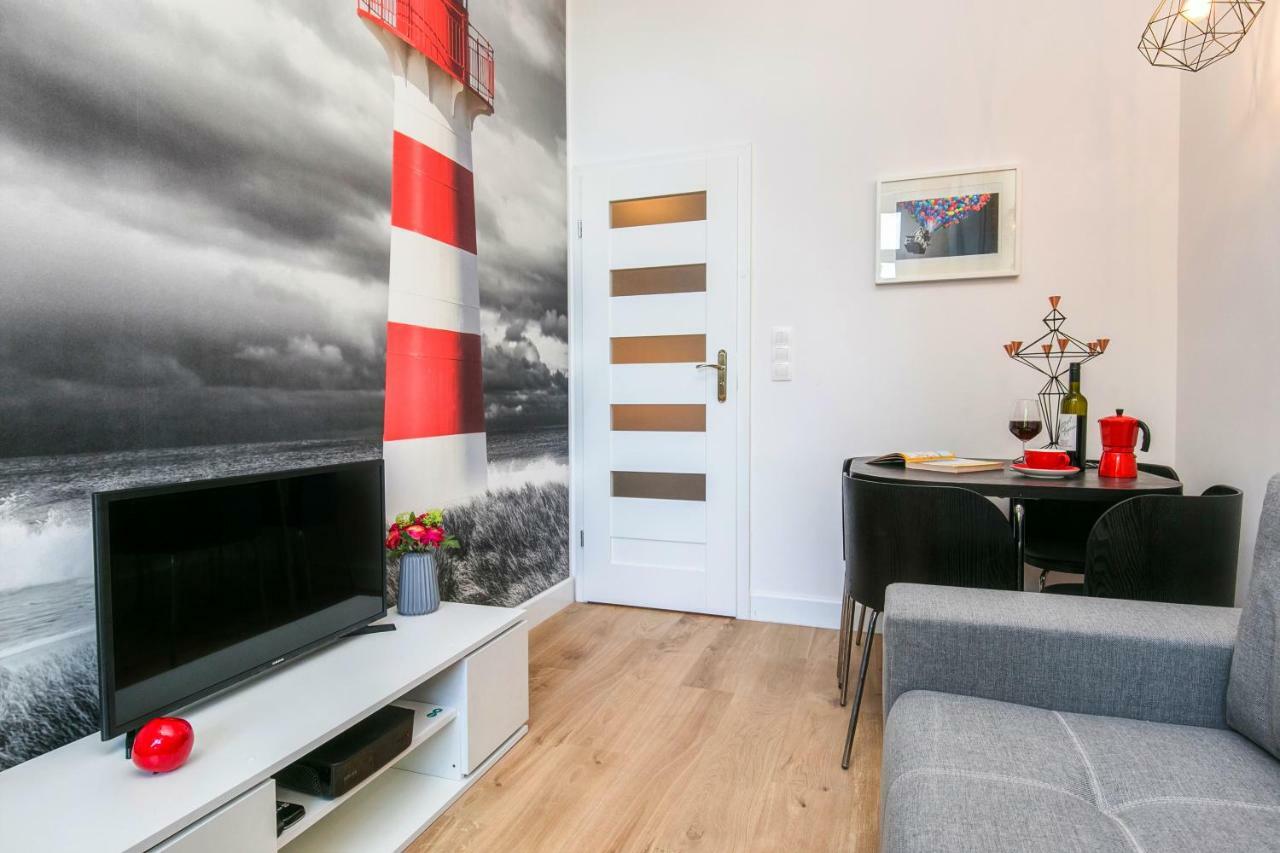 גדנסק Berg Apartament Red Obok Starego Miasta מראה חיצוני תמונה