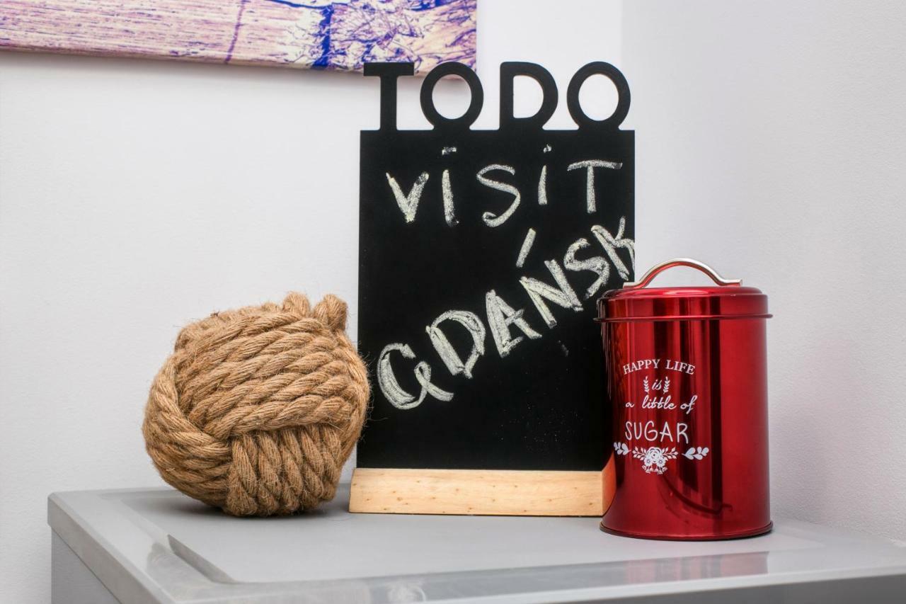 גדנסק Berg Apartament Red Obok Starego Miasta מראה חיצוני תמונה