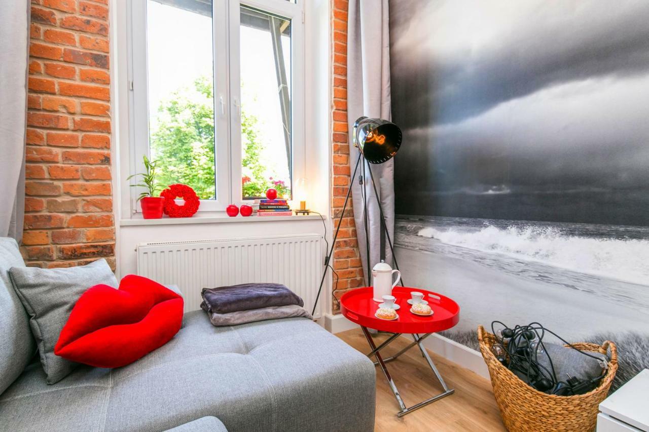 גדנסק Berg Apartament Red Obok Starego Miasta מראה חיצוני תמונה